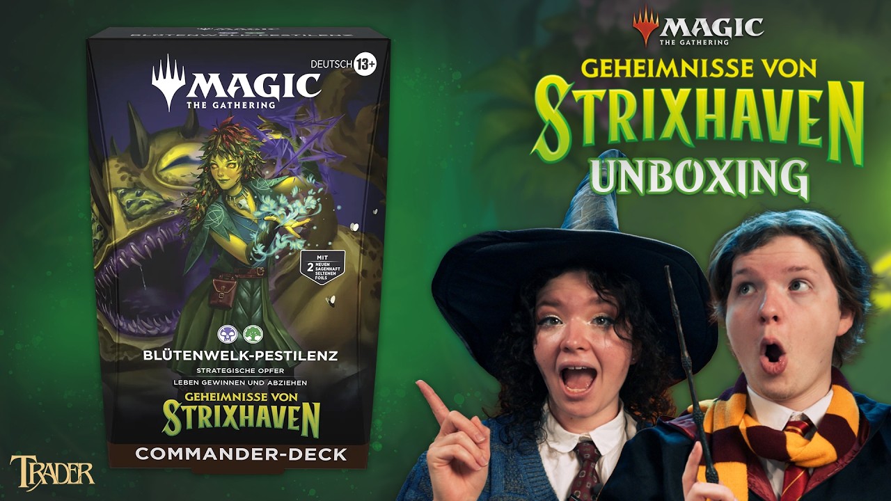 MTG Secrets of Strixhaven Commander Deck Opening deutsch #2 | Magic the Gathering Unboxing | Trader