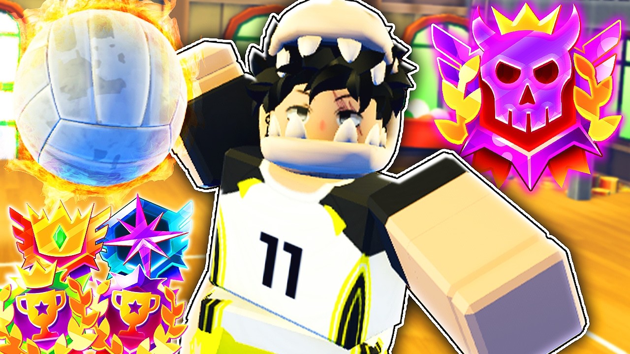 Do noob ao RANK SECRETO no Volleyball Legends (é impossível…)