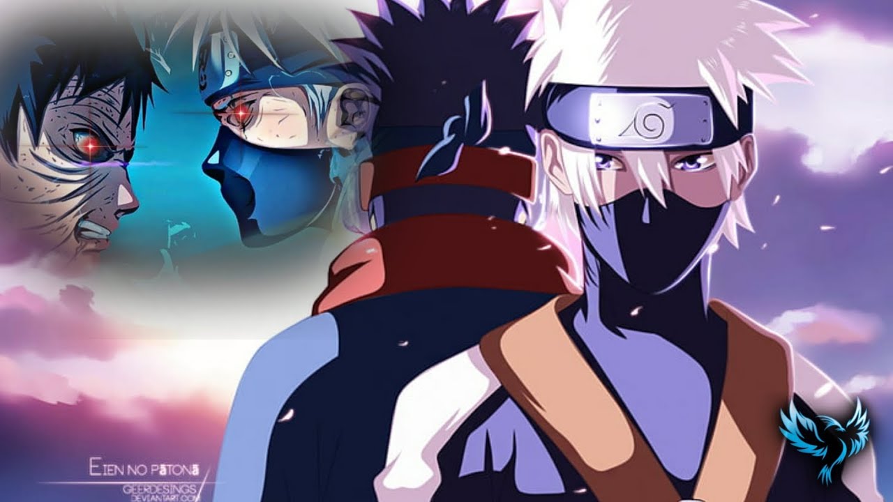 Battle Of Kannabi Bridge 🔥 #narutoshippuden #kakashi #obito #sharingan #naruto #narutoedit #edits