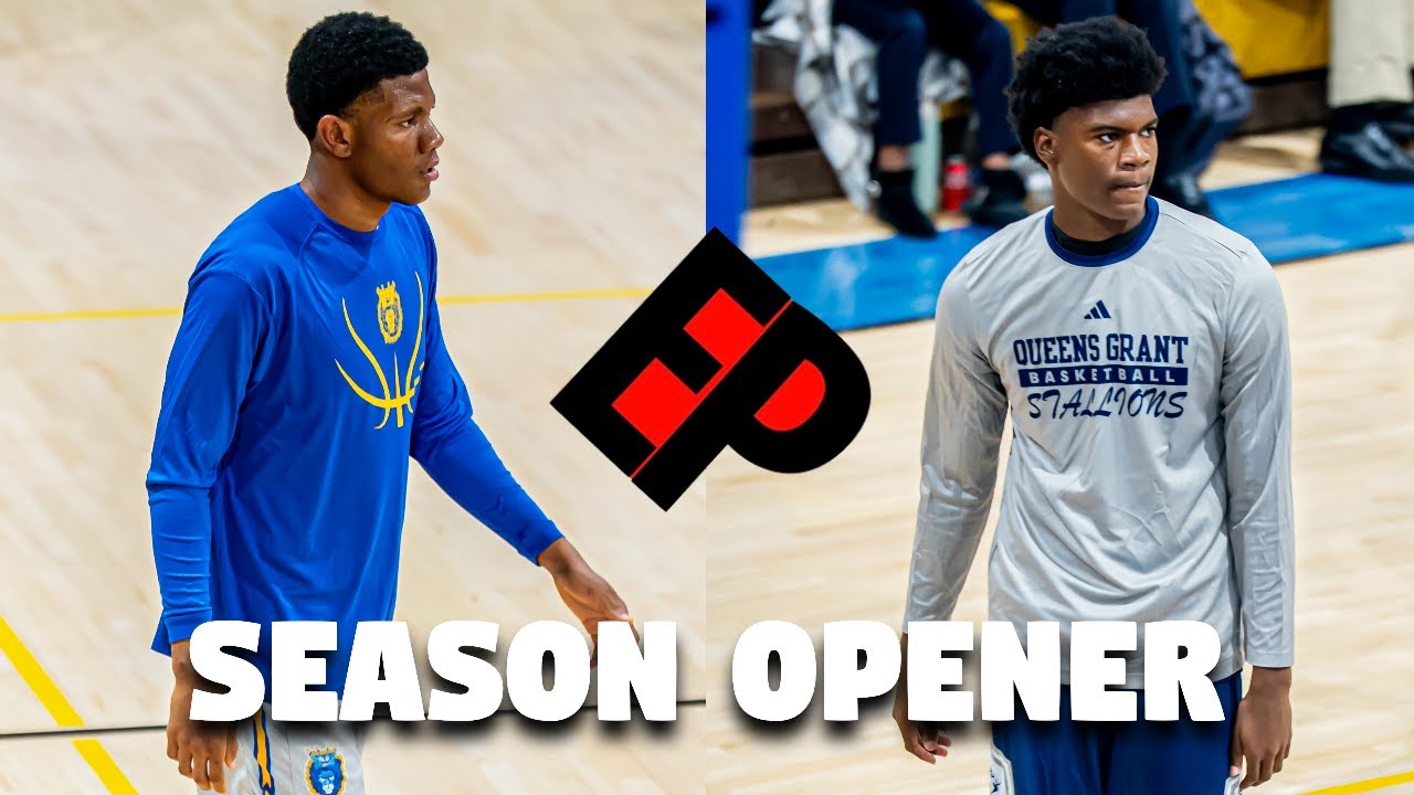 Queens Grant (NC) Vs Victory Christian School (NC): High School Basketball Is Back!!