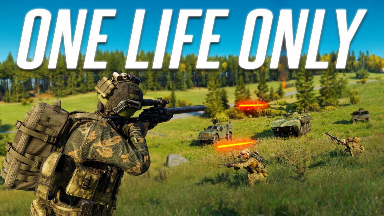 I Tried Surviving With ONE LIFE Using Real Sniper Tactics | Arma Reforger