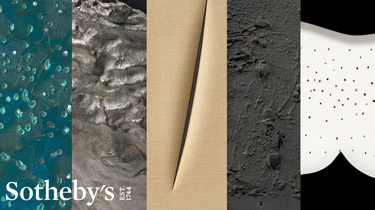 How Italian Artist Lucio Fontana Tore Through the Fabric of Space and Time | Sotheby's