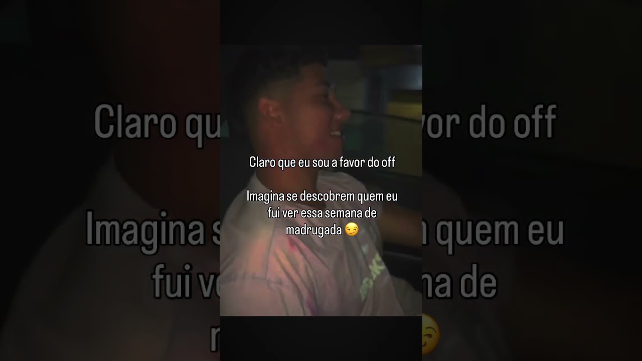 Deixa no off 🤫😂