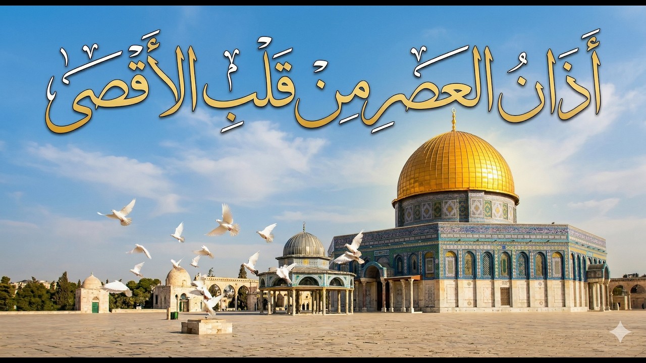 #المسجد_الاقصى  #اذان_العصر  #القدس #اكسبلور #استكشاف #تصويري #قران_كريم