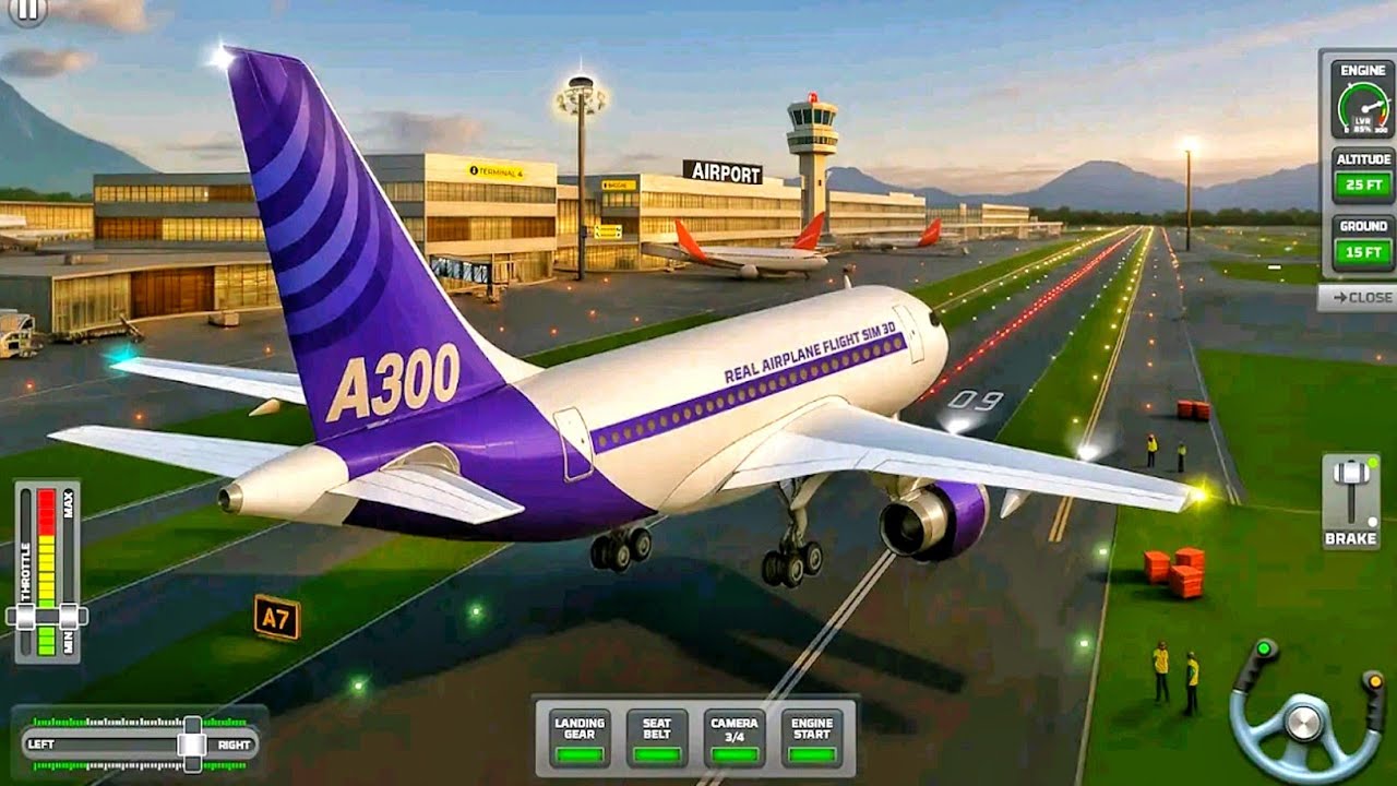 Airplane Flight Simulator: Air Planes Pilot Flying Simulator 2026 - Game Part #32 Simulator Gameplay