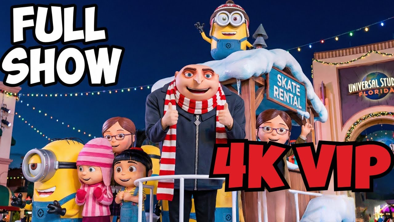 Universal’s Holiday Parade featuring Macy’s 2025 (Full Show 4K) - Front Row VIP View