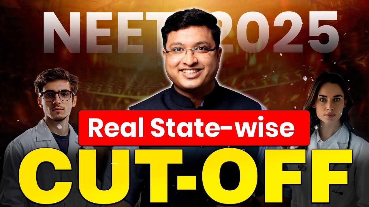 🔥 NEET 2025 Real State-wise Cutoff | NV Sir Ne Kiya Reveal! | Motion NEET #MotionNEET #NVSir