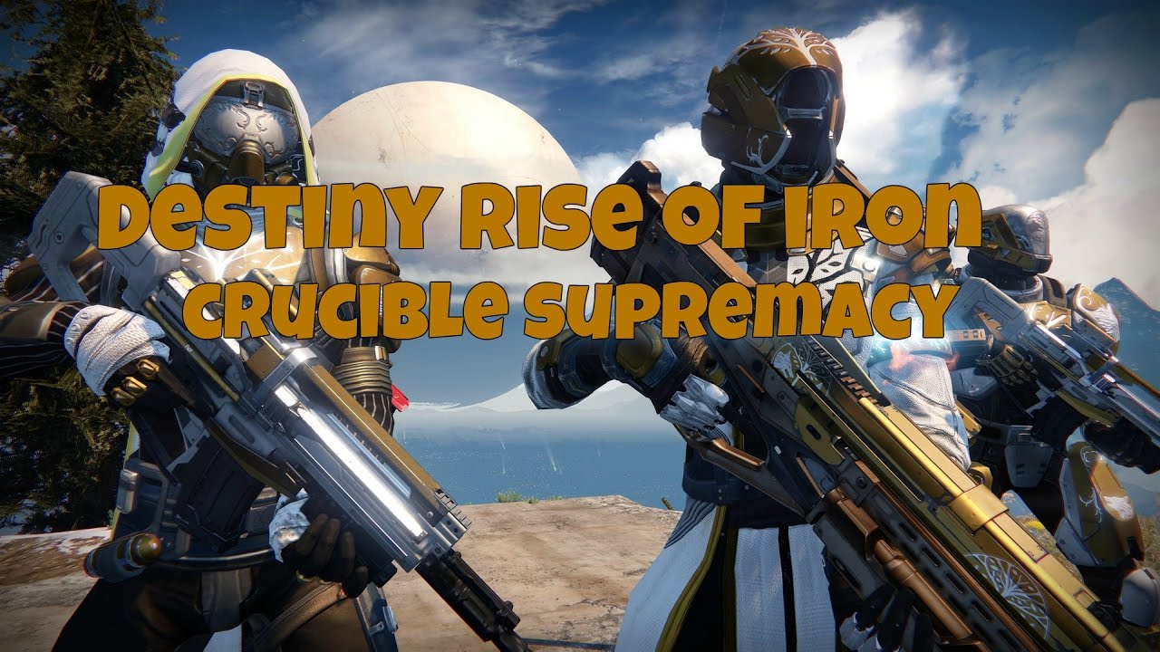 Destiny Rise Of Iron Crucible Supremacy, More Crests!!!