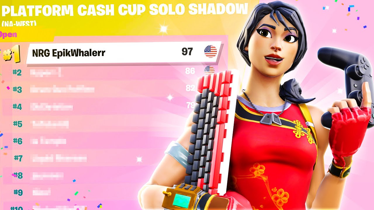 DOMINATING Players in the SOLO CASH CUP! (1st Place Highlights) | NRG EpikWhale
