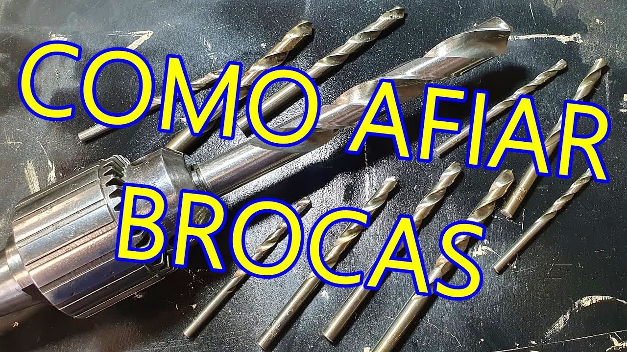 COMO AFIAR BROCAS,TODOS OS SEGREDOS,Tutorial mais completo