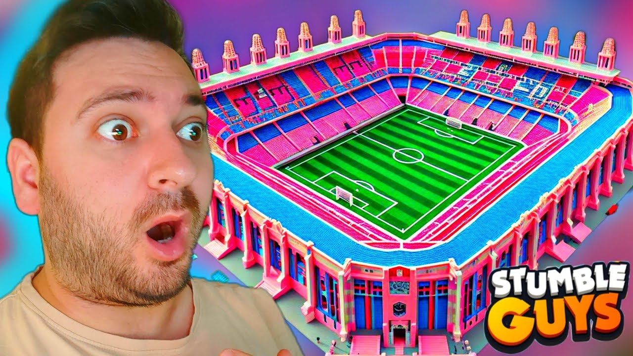 🏟️ ESTADIO DE FUTBOL en STUMBLE GUYS!! 🏟️ CONCURSO de MAPAS!! 1.000 GEMAS en premios 😱