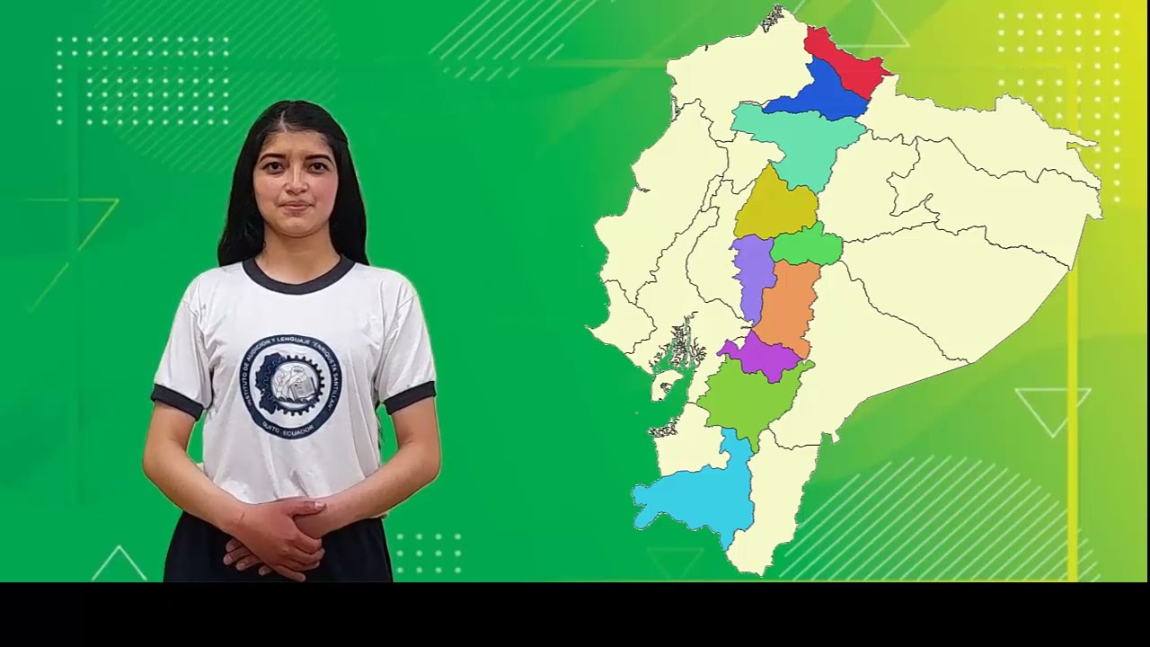 Provincias y capitales del Ecuador en Lengua de Señas Ecuatoriana
