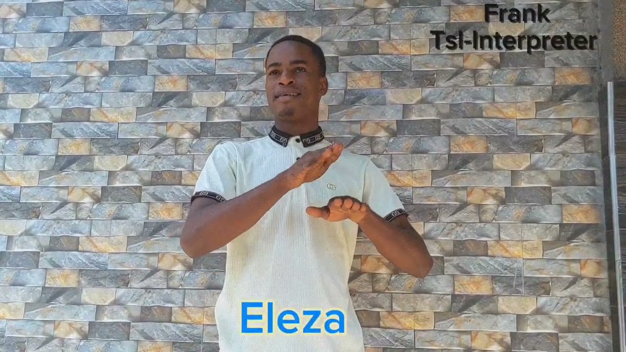 Maneno Mbalimbali ya LUGHA YA ALAMA Tz by Frank #Tsl-i
