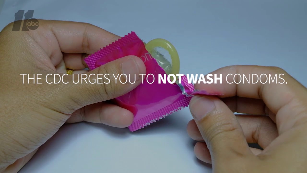 CDC: 'Don't wash, reuse condoms'