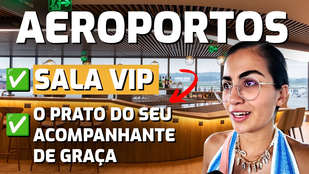 Dica de Economia de viagem no Aeroporto de Guarulhos Salas VIP Restaurantes pra COMER DE GRAÇA