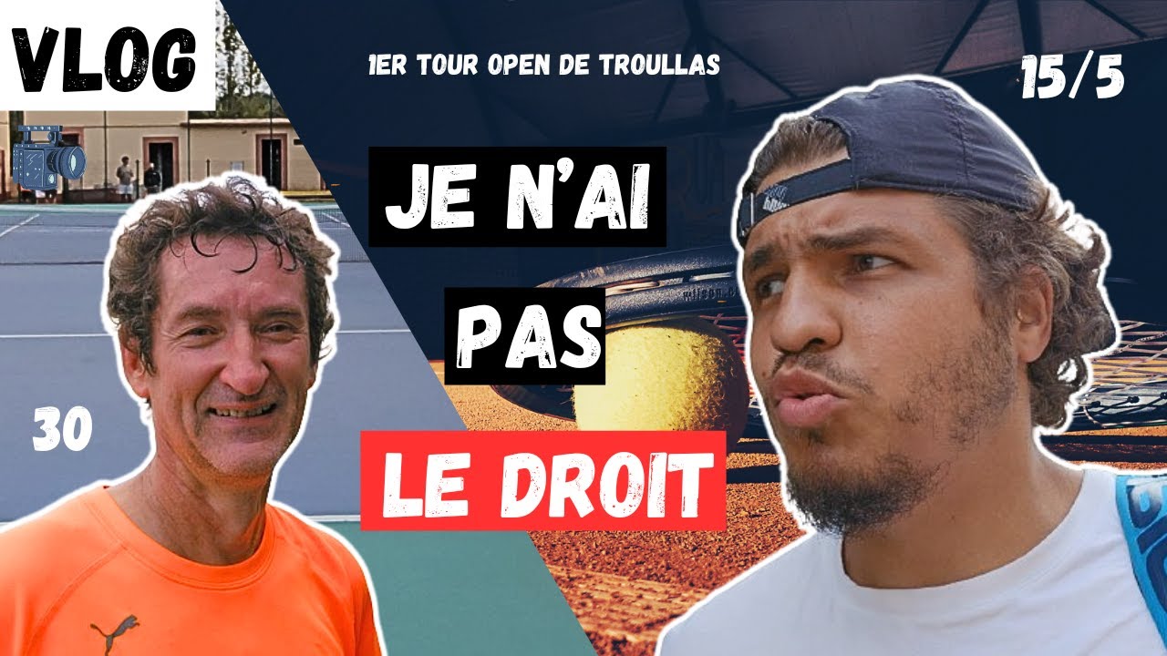 Je n'ai pas le droit ! (1er tour Open de Trouillas)