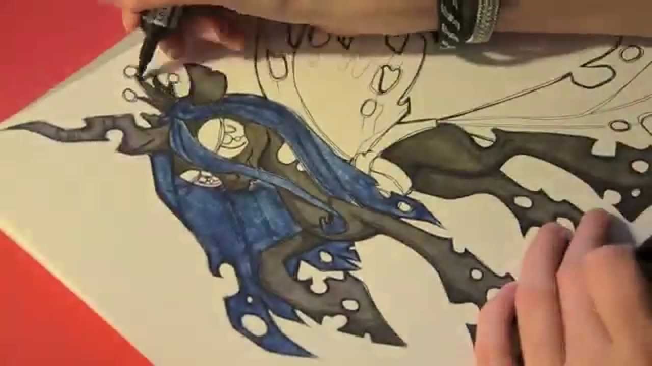 Speed drawing MLP - Queen Chrysalis