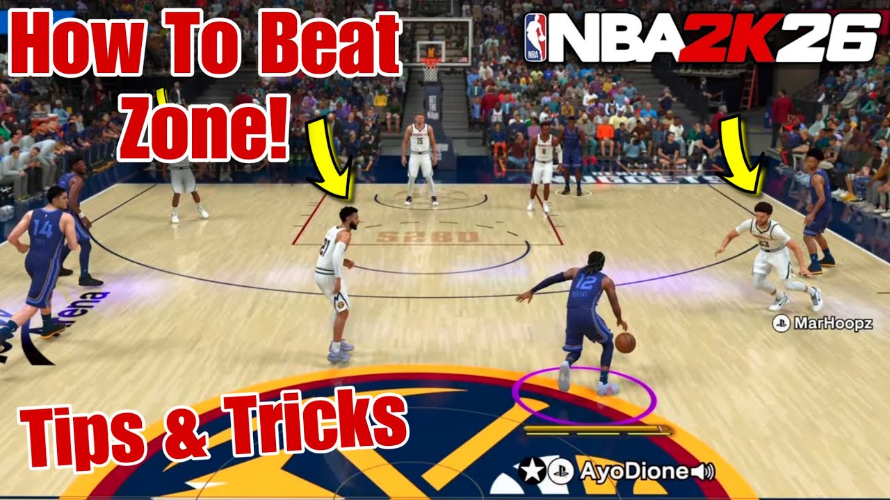 КАК ЗАБИВАТЬ ГОЛЫ ПРОТИВ ЗОННОЙ ЗАЩИТЫ В NBA 2k26 ИГРАЙТЕ ПРЯМО СЕЙЧАС ОНЛАЙН!