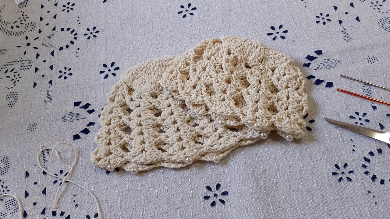 Touca, headpiece infantil #toucadecroche #toucainfantil#headpiece 