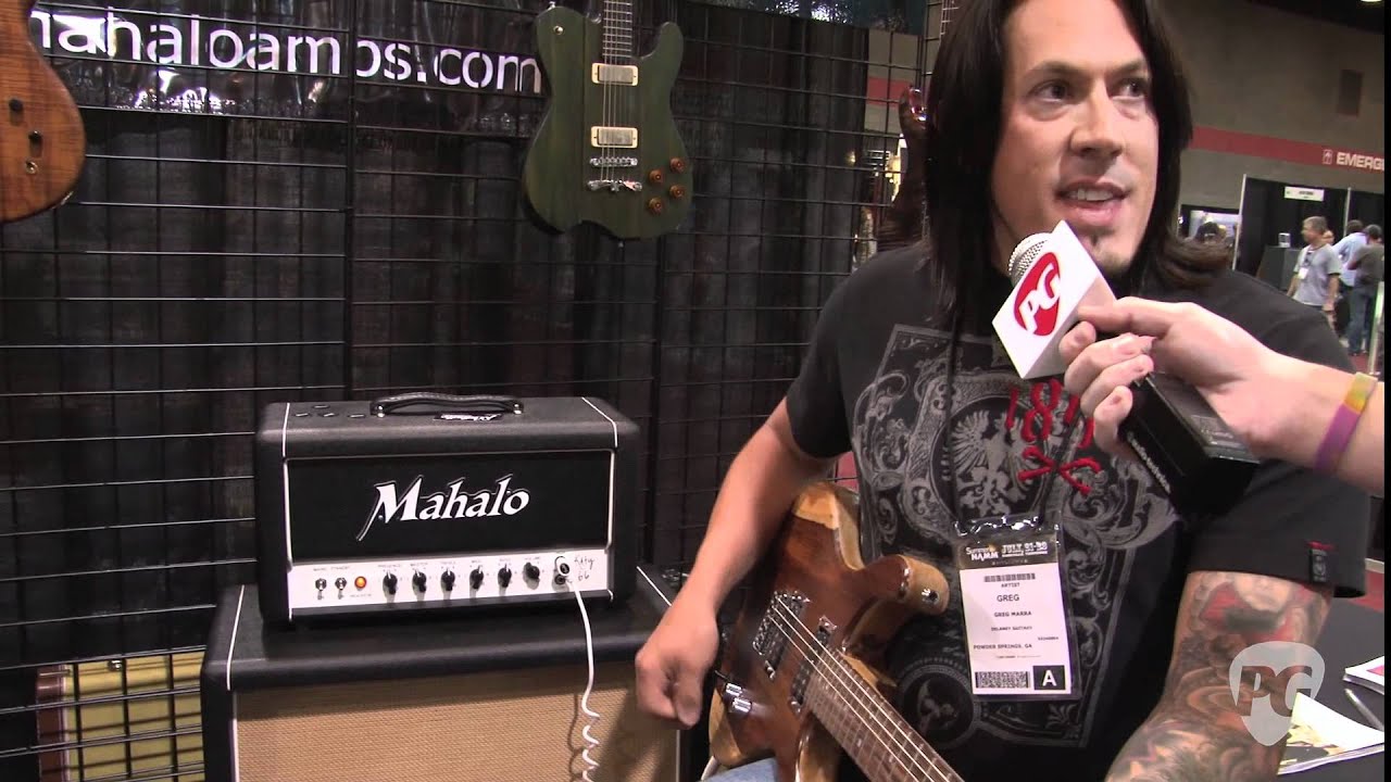 Summer NAMM '11 - Mahalo Amplification Katy 66 & DR20 Demos w/ Delaney Guitars Jagata