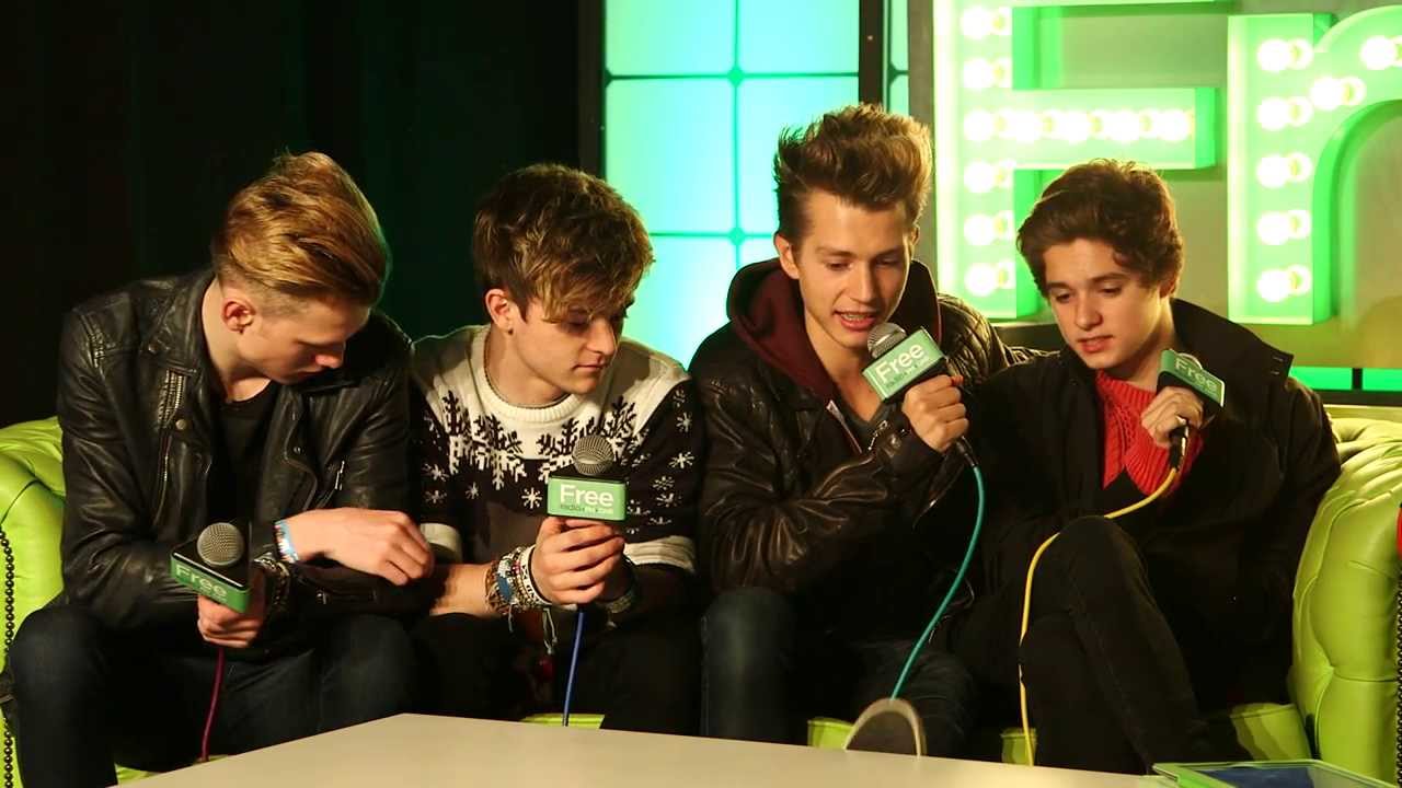 The Vamps Backstage at Free Radio Live 2013