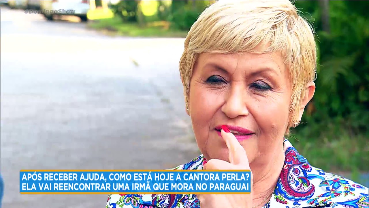 Irmã de Perla a ajudou na luta contra a depressão após morte do marido