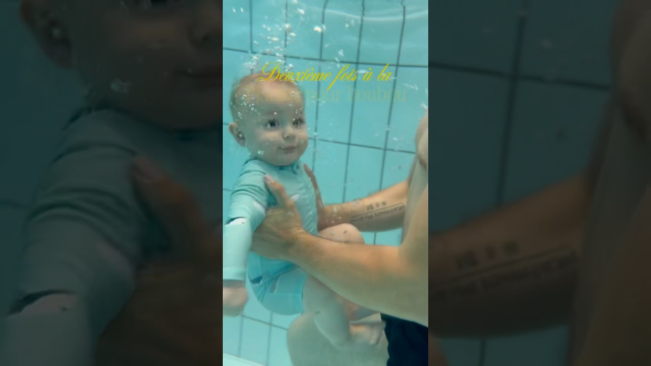 Deuxi&egrave;me fois a la piscine pour boubou👶🏼💦 #jeunemaman #vlog #parents #activit&eacute;enfamille #momlife