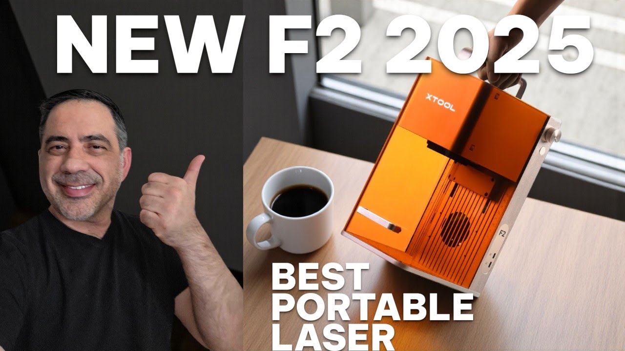 Только что анонсирован! xTool F2 2025! Корона возвращена! Лучший портативный лазер?