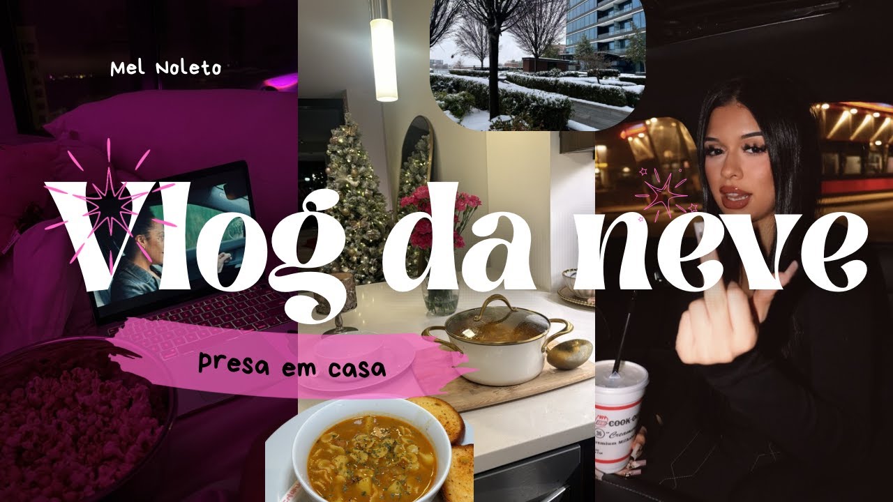 Vlog da neve com a Melly ( *preguiça*)