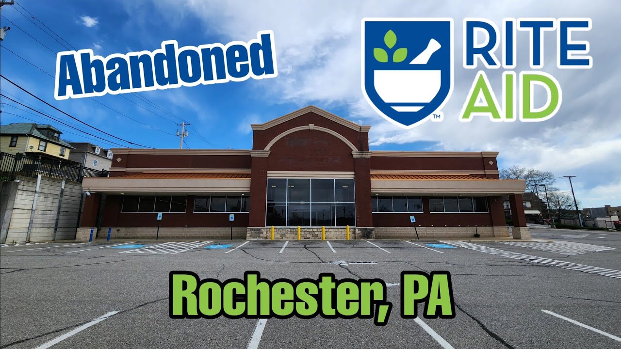 Заброшенная аптека Rite Aid - Рочестер, Пенсильвания