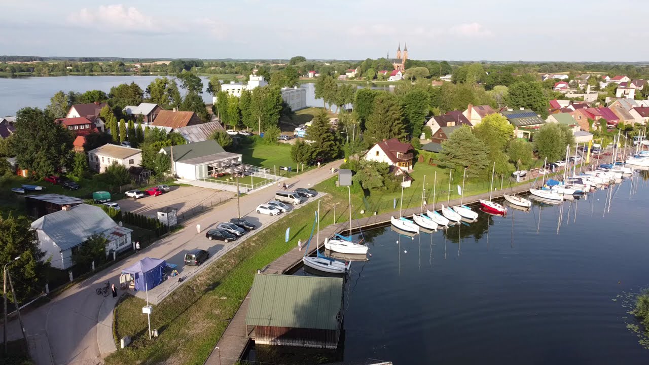 Rajgród z lotu ptaka