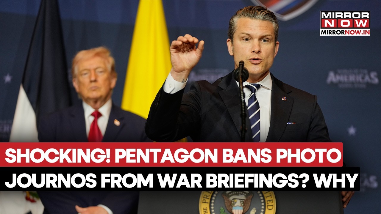 US: War Briefings Row, Pentagon Bans Photojournalists From Coverage | Here's Why