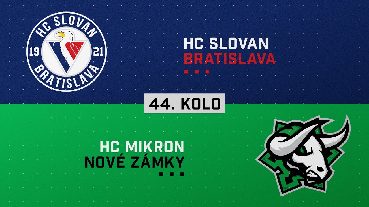 44.kolo HC Slovan Bratislava - HC Mikron Nové Zámky HIGHLIGHTS
