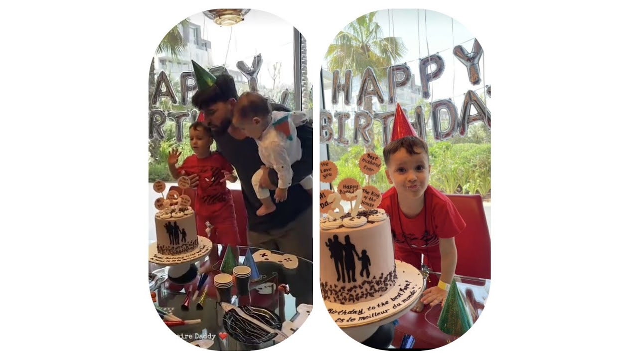 Nabilla prépare un bel anniversaire à son mari Thomas Vergara avec ses fils 🥰🥰