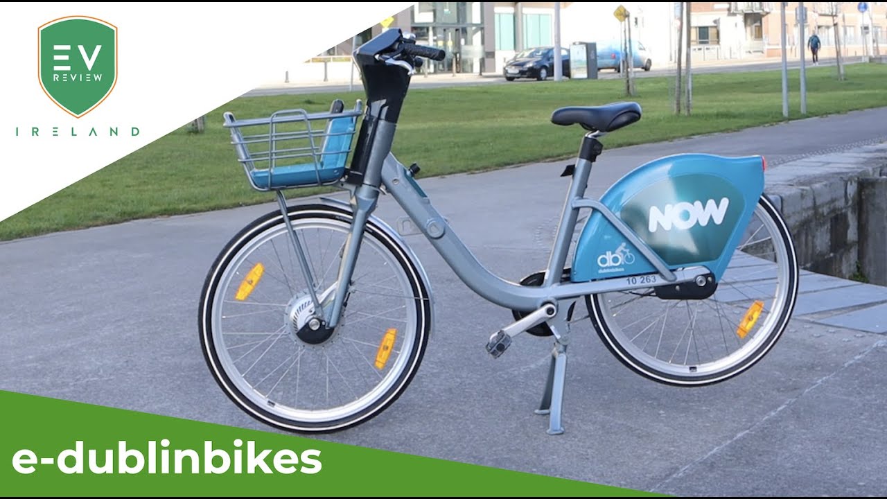e-dublinbikes - Review of the NOW dublinbikes hybrid e-bike for Dublin's bike sharing scheme