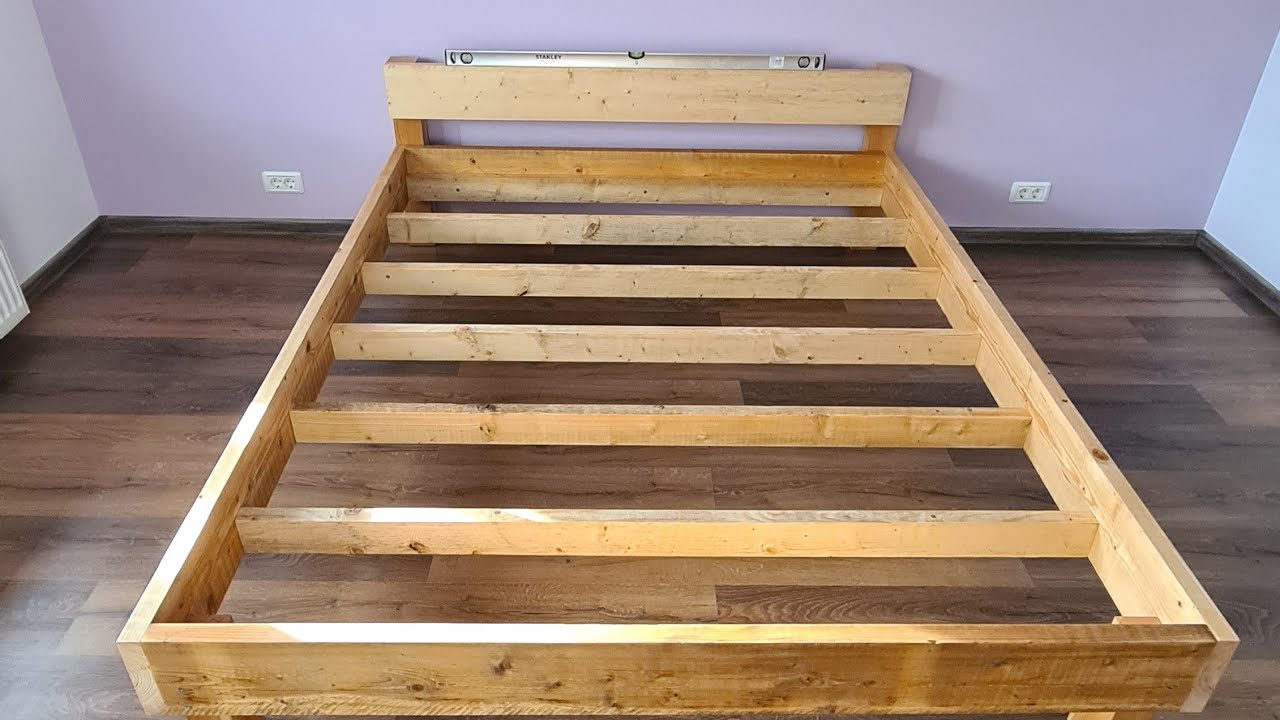 How to frame a queen size bed / Cum să faci un pat / haules baules ep 127