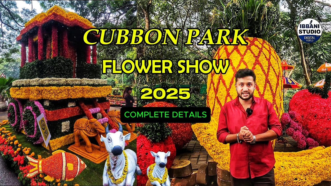 Cubbon Park Flower Show 2025 | Full Details | Bangalore Flower Show | In Kannada |