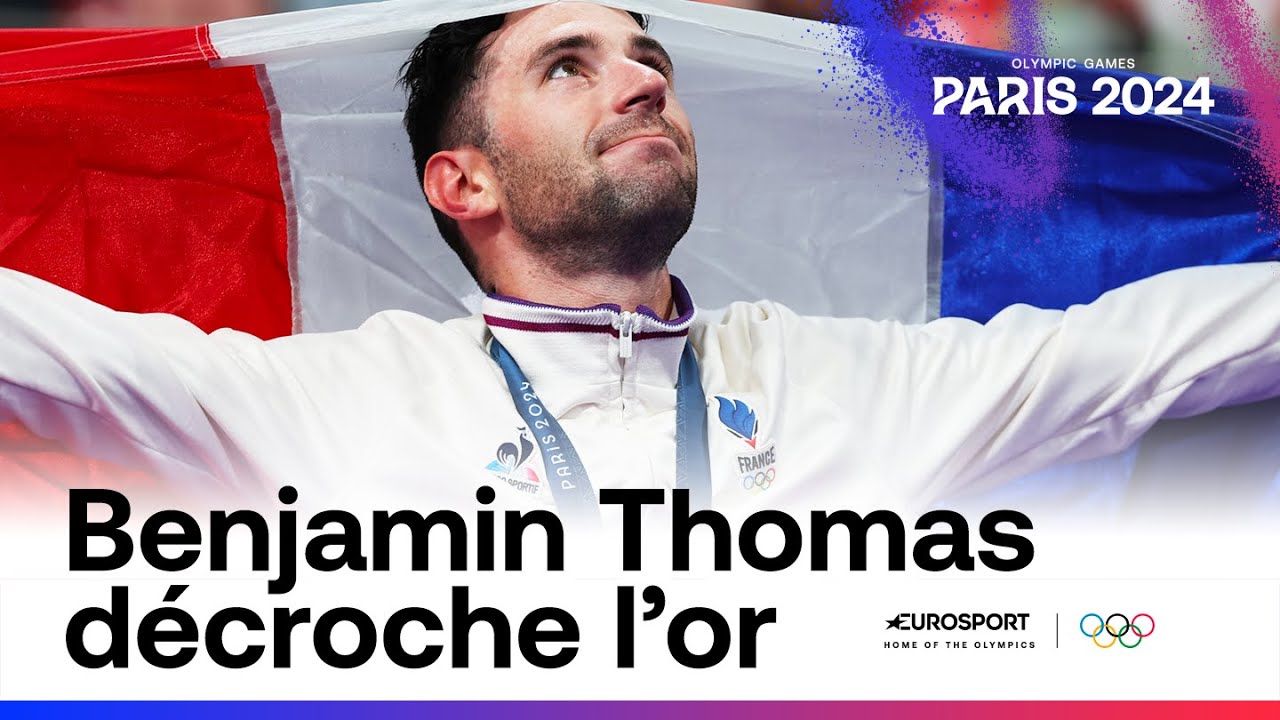 JO PARIS 2024 - DE LA CHUTE &Agrave; LA GLOIRE ! Benjamin Thomas remporte l'or sur la course aux points