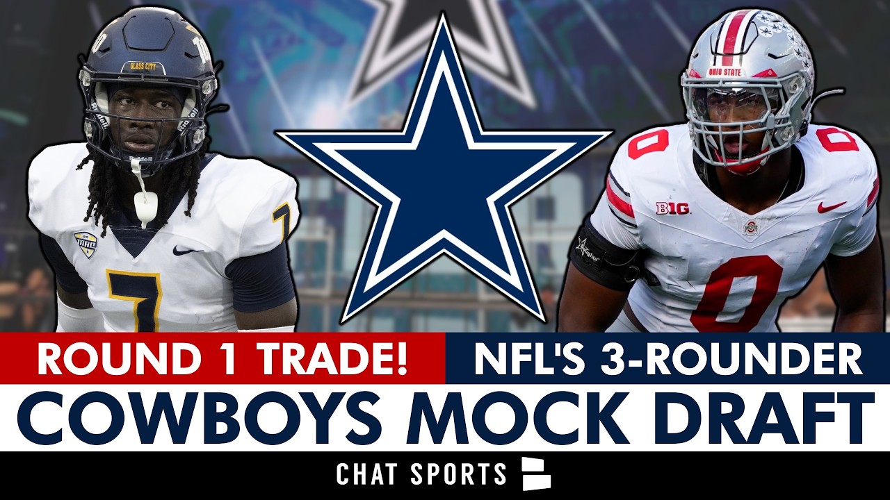 Cowboys Mock Draft WITH Trades From NFL Network: 3 Defensive Players Taken By Dallas In Top 100
