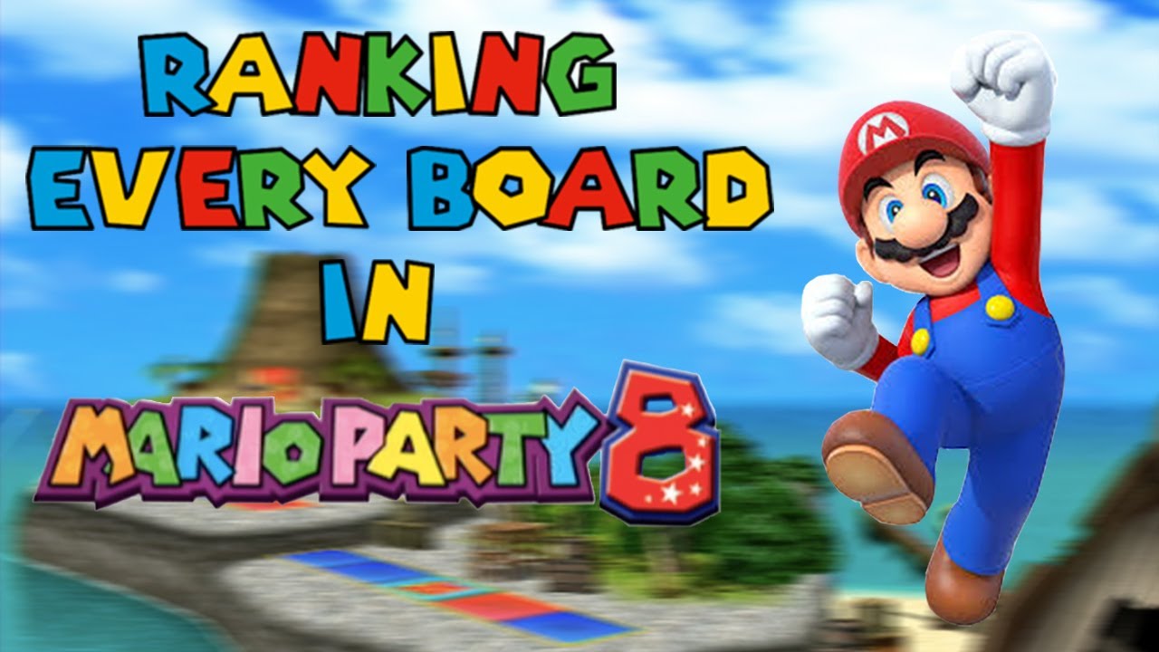 Ranking All Boards in Mario Party 8