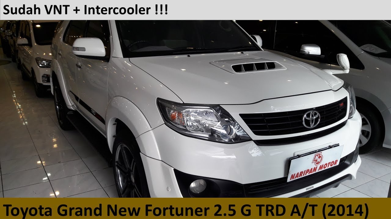 Toyota Grand New Fortuner 2.5 G TRD Sportivo Improvement (2014) review - Indonesia
