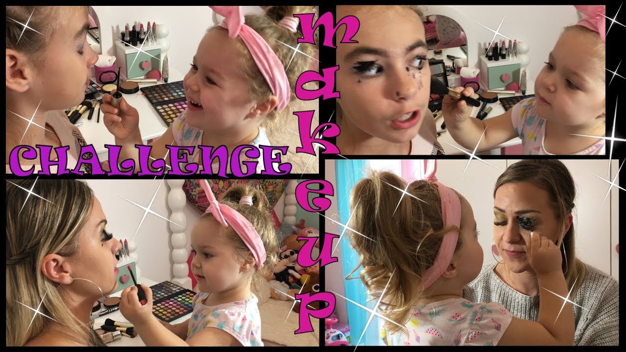 ARIJA ŠMINKA NAĐU I MAMU - Urnebesno!!! Makeup Challenge!!!