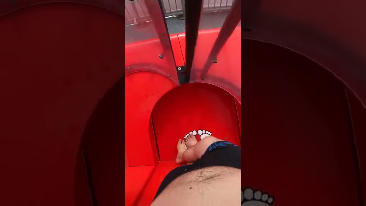 Scary Trapdoor Water Slide ❌