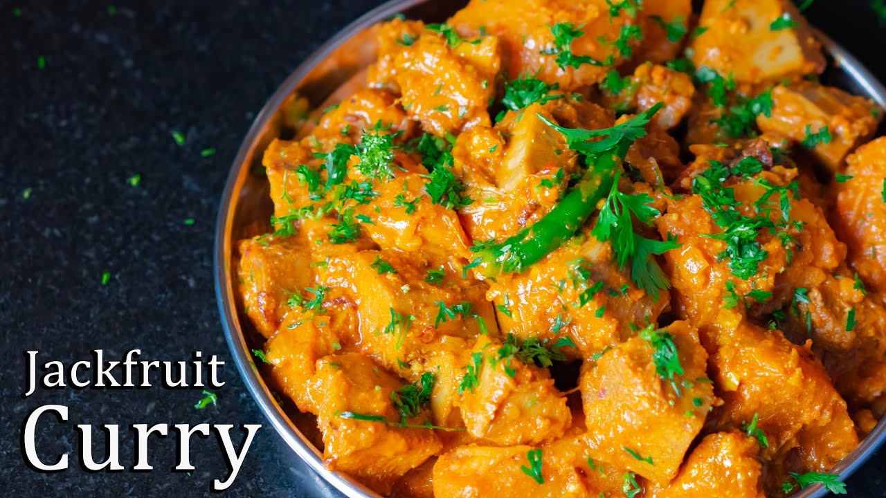 Bengali style jackfruit curry recipe | Echor kalia | Raw Jackfruit vegetarian Mutton Gravy