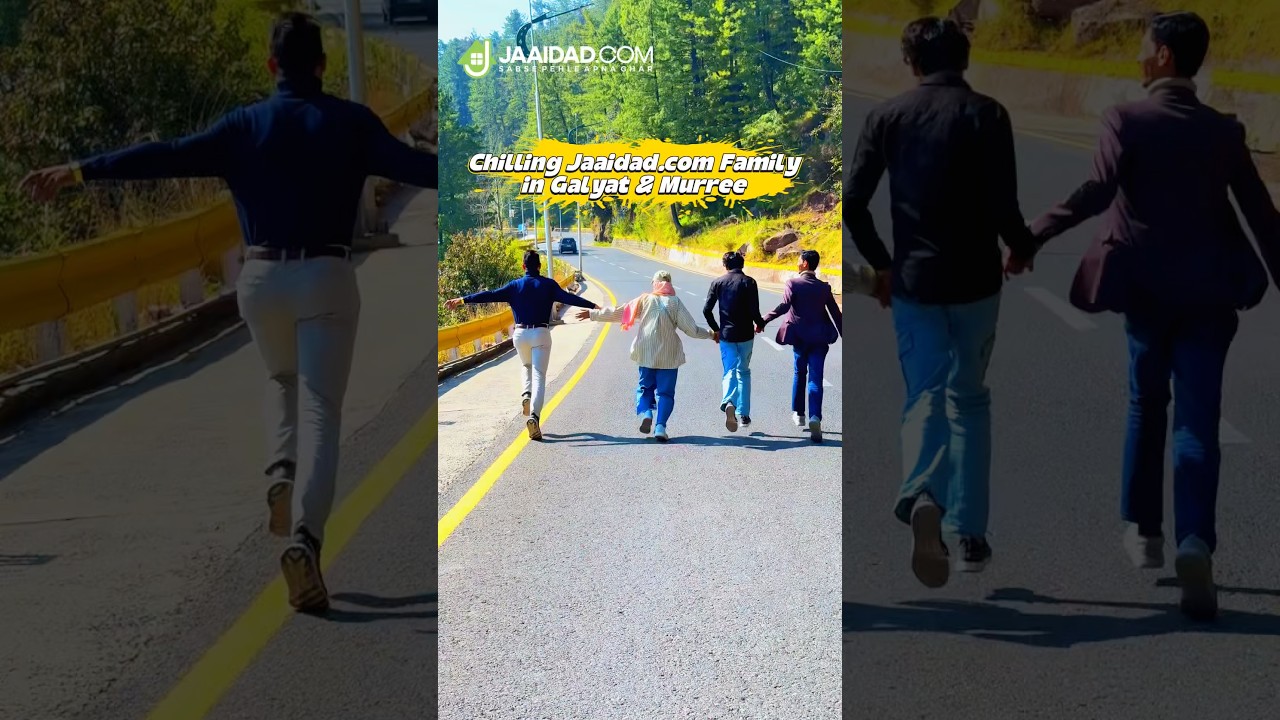 Chilling Jaaidad.Com Family In Galyat & Murree 🤩🚍#jaaidadcom #trip #murree #galyat #fypchallenge