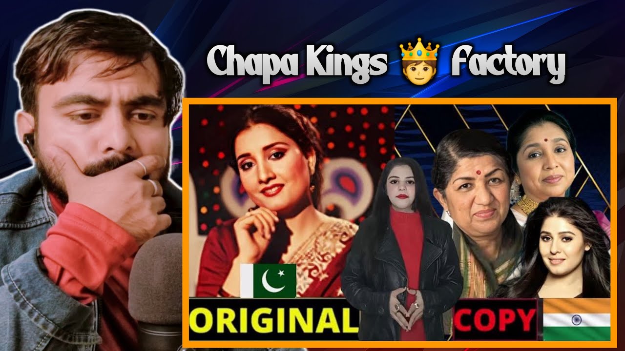 Shocking 😳 Pakistani Songs Plagiarized by Bolly Chapa Factory | Naheed Akhter Special | Ind React