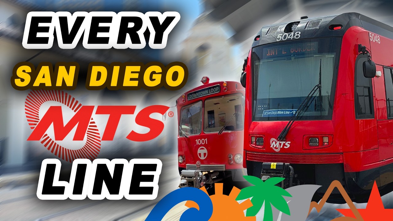 Ranking EVERY San Diego Trolley Line (MTS)