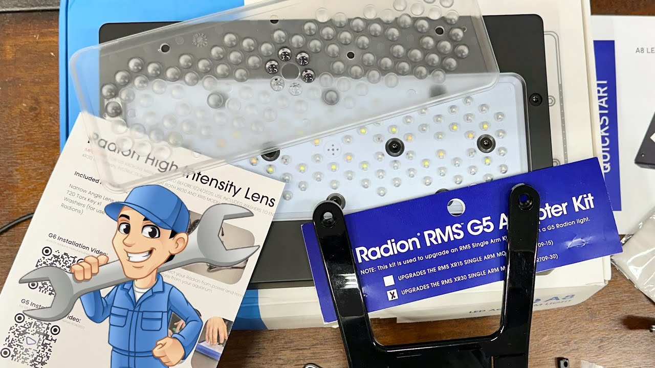 Answered: Do Radion Components Work With The A8se (Radion Clone) Reef Light?