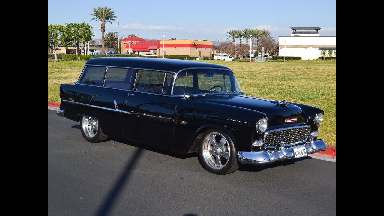 SOLD 1955 Chevrolet 210 2-Door Resto-Mod Wagon for sale by Corvette Mike