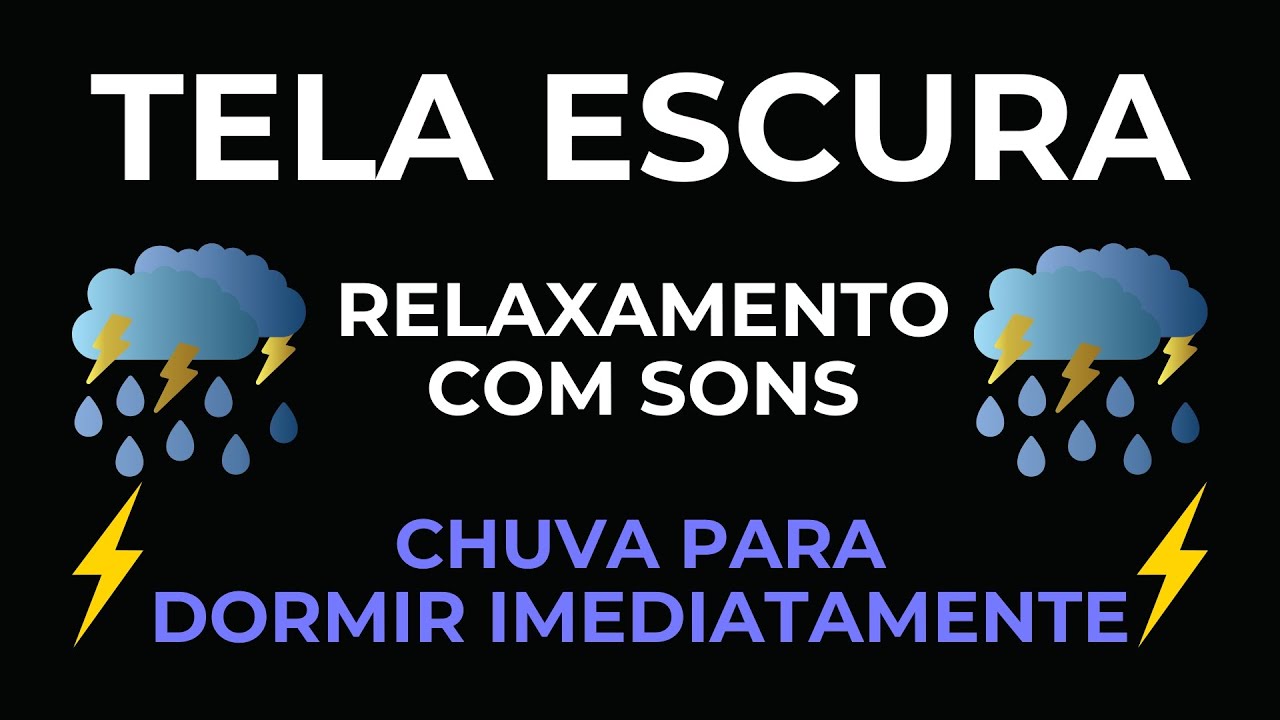 Lluvia Torrencial para Dormir | Sonidos de Lluvia Pesada para Descansar